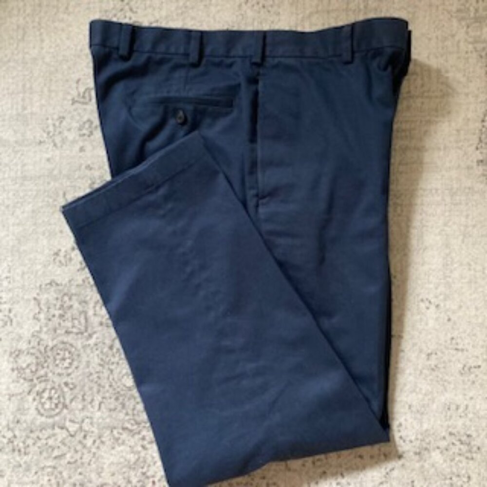 Brooks Brothers Advantage Chino Hudson 100% Cotton Pants Men's 35/30